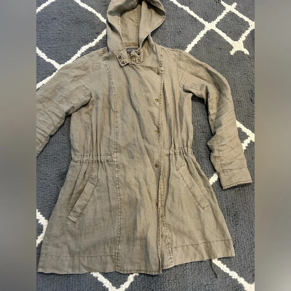 Michael Stars Linen Anorak Jacket - Picture 2 of 6